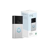 Ring Battery Doorbell, Head-to-Toe Video, Live View with Two-Way Talk, and...