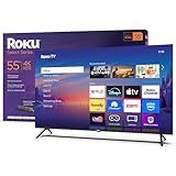 Roku Smart TV 2025 – 55-Inch Select Series, 4K HDR TV – Roku TV with...
