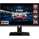 MSI Oculux NXG253R, 25' Gaming Monitor, 1920 x 1080 (FHD), Rapid IPS, 1ms,...