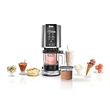 Ninja NC301 CREAMi Ice Cream Maker, for Gelato, Mix-ins, Milkshakes,...