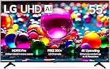 LG 55UA7700P 55 inch Class UA77 Series LED AI 4K Smart webOS TV (2025)