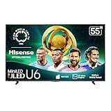 Hisense 55' Class U6 Series Mini-LED 4K UHD Smart Fire TV (55U65QF, 2025...