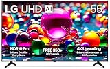 LG 55-Inch Class UHD AI 4K UA77 Series Smart TV w/AI Sound Pro, HDR10, 4K...