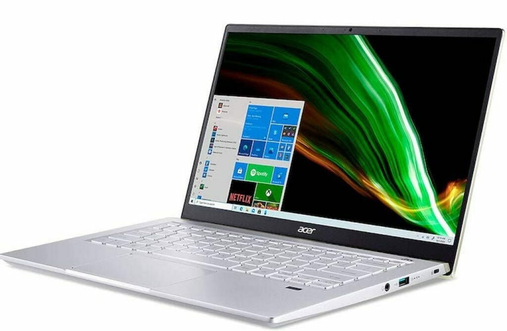 Acer Swift X SFX14-41G-R1S6 screen