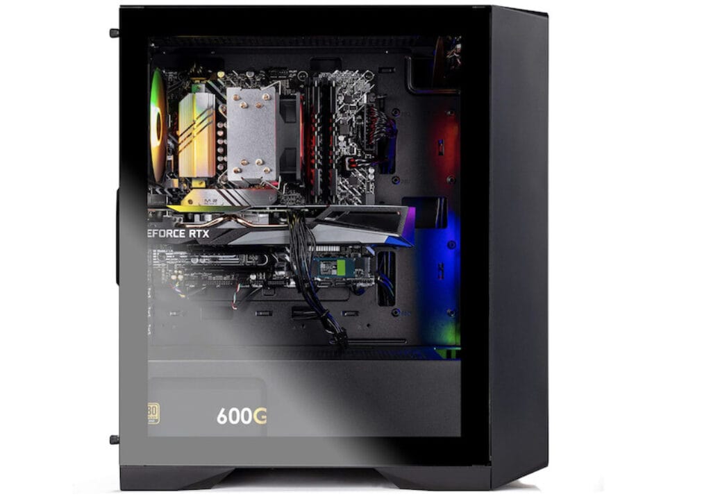 Skytech Nebula Gaming PC side