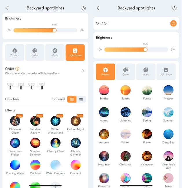 Linkind SL5C Smart Solar Spotlight Review app