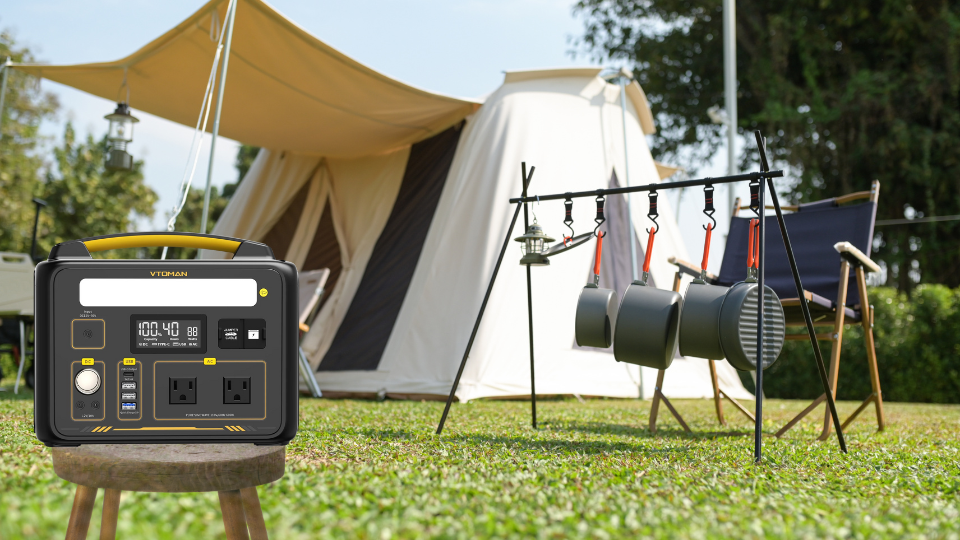 VTOMAN Jump 600X Portable Power Station front