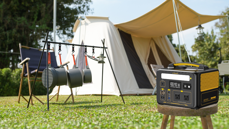 VTOMAN Jump 600X Portable Power Station side