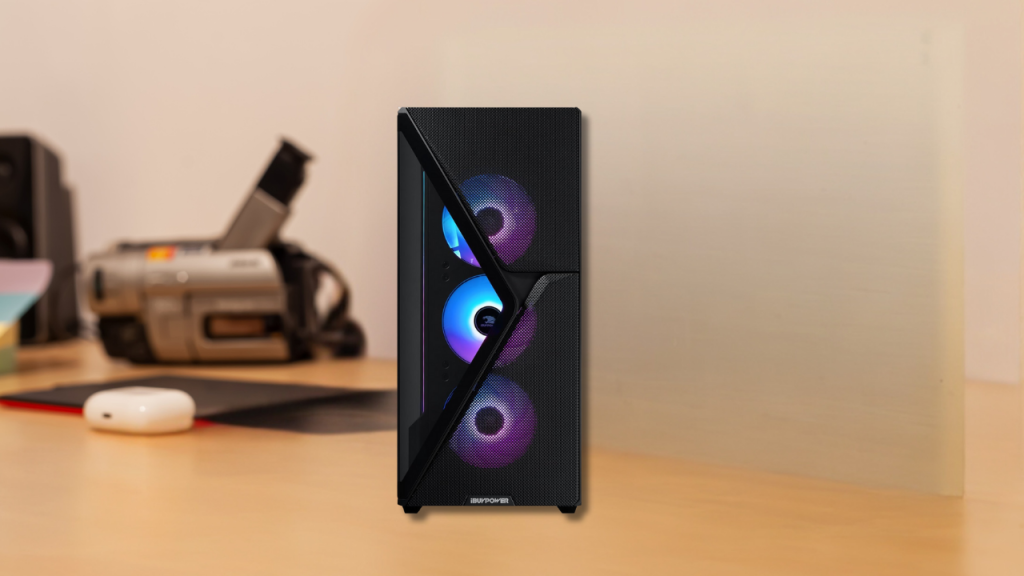 iBuyPower Slate Mesh SMI7N5701 Review front