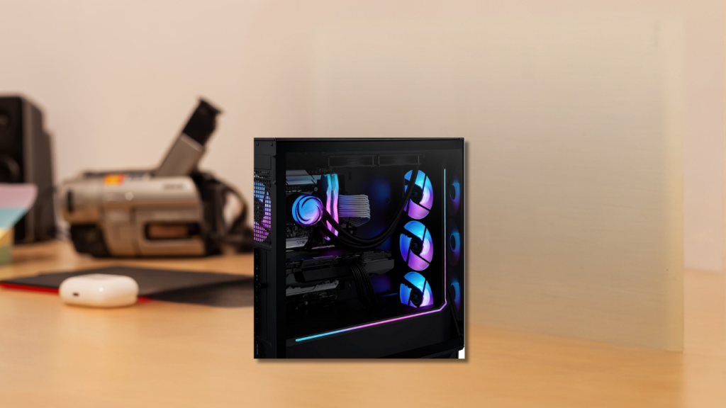 iBuyPower Slate Mesh SMI7N5701 Review side